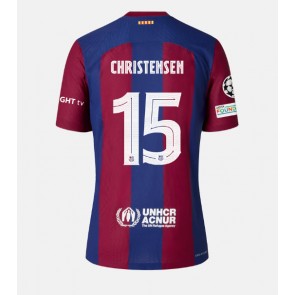 Barcelona Andreas Christensen #15 Hemmatröja 2023-24 Kortärmad
